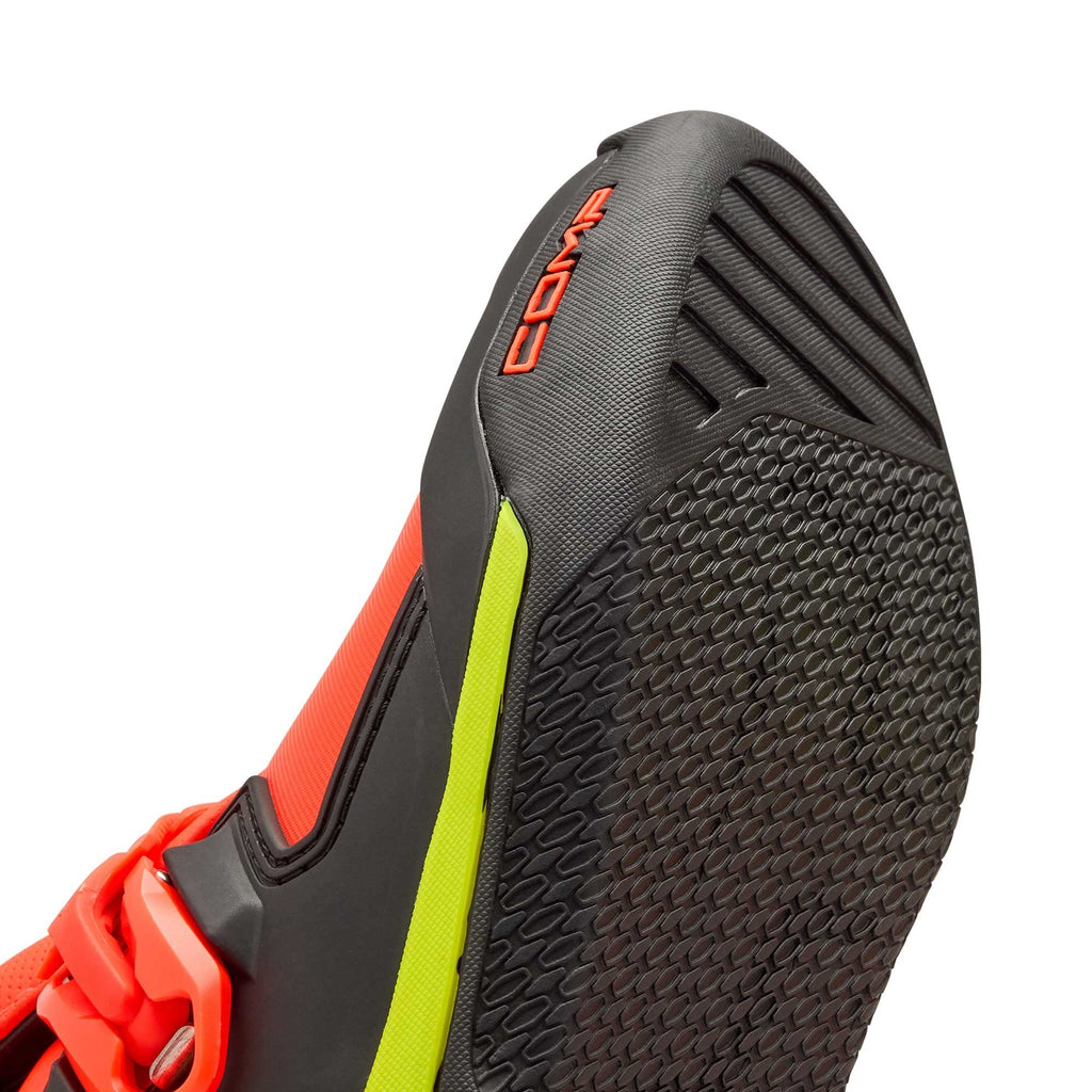 FOX Racing Motocross Boots - COMP (Orange/Fluo Yellow/Black)