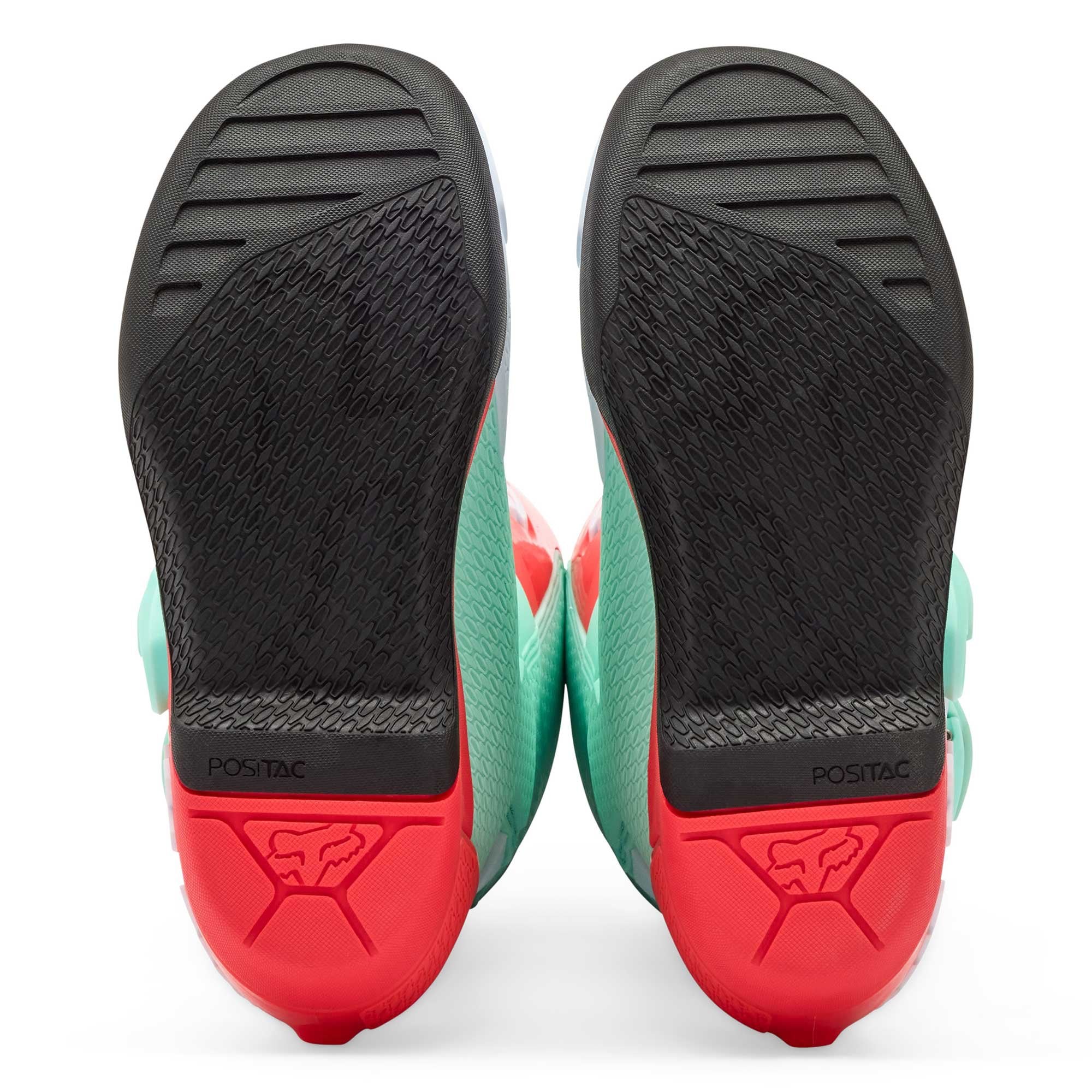 FOX Racing Women's MX Boots - COMP (Aqua/Green/White/Orange)