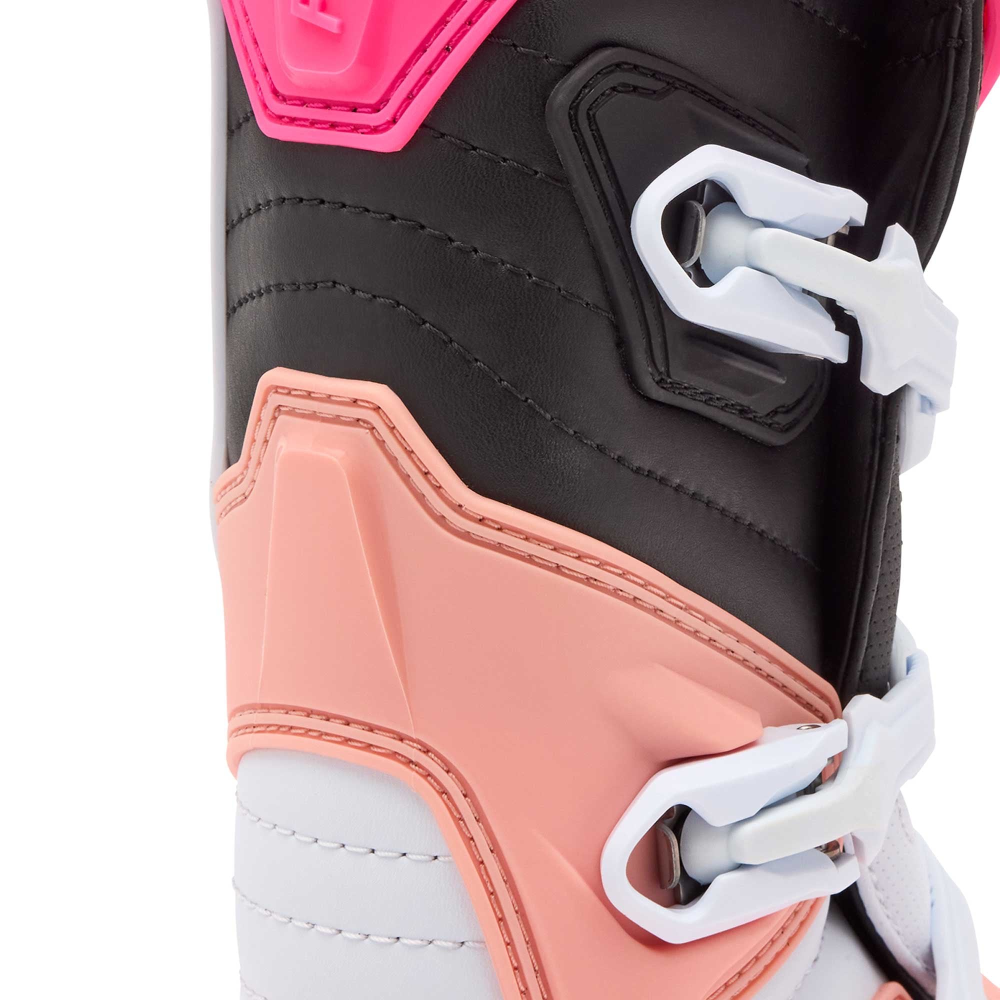 FOX Racing Women's MX Boots - COMP (Pink/Coral/Black/White)