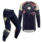 FOX Racing MX Jersey & Pant Kit Deal - FlexAir INNING (Black/Off White/Red)