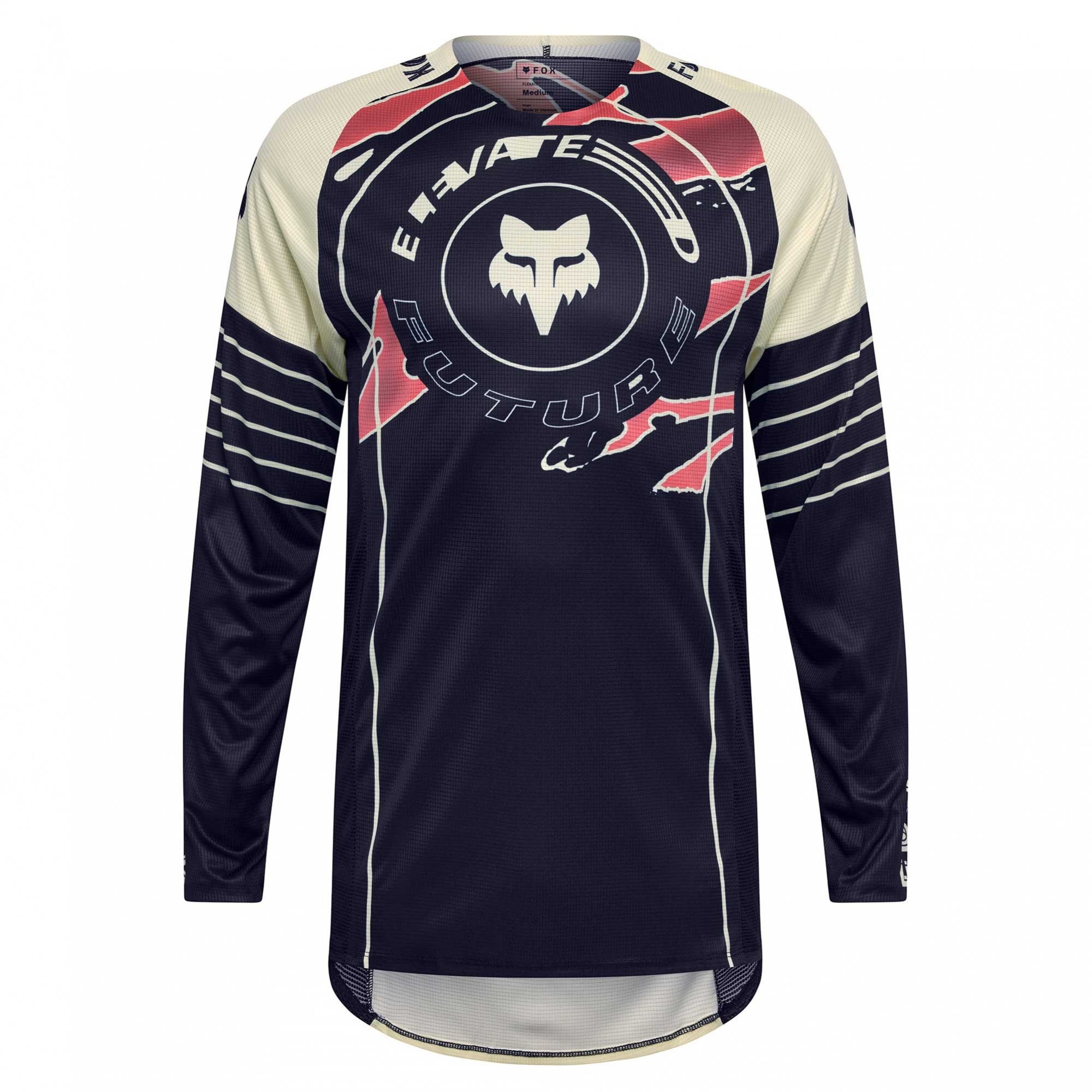 FOX Racing MX Jersey & Pant Kit Deal - FlexAir INNING (Black/Off White/Red)