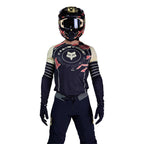 FOX Racing MX Jersey & Pant Kit Deal - FlexAir INNING (Black/Off White/Red)