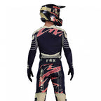 FOX Racing MX Jersey & Pant Kit Deal - FlexAir INNING (Black/Off White/Red)