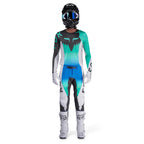 FOX Racing MX Jersey & Pant Kit Deal - FlexAir SPIRE (Aqua/Blue/Black/White)