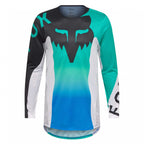 FOX Racing MX Jersey & Pant Kit Deal - FlexAir SPIRE (Aqua/Blue/Black/White)