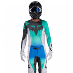 FOX Racing MX Jersey & Pant Kit Deal - FlexAir SPIRE (Aqua/Blue/Black/White)