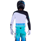 FOX Racing MX Jersey & Pant Kit Deal - FlexAir SPIRE (Aqua/Blue/Black/White)