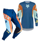 FOX Racing MX Jersey & Pant Kit Deal - 360 TINE (Twilight/Teal/Orange)