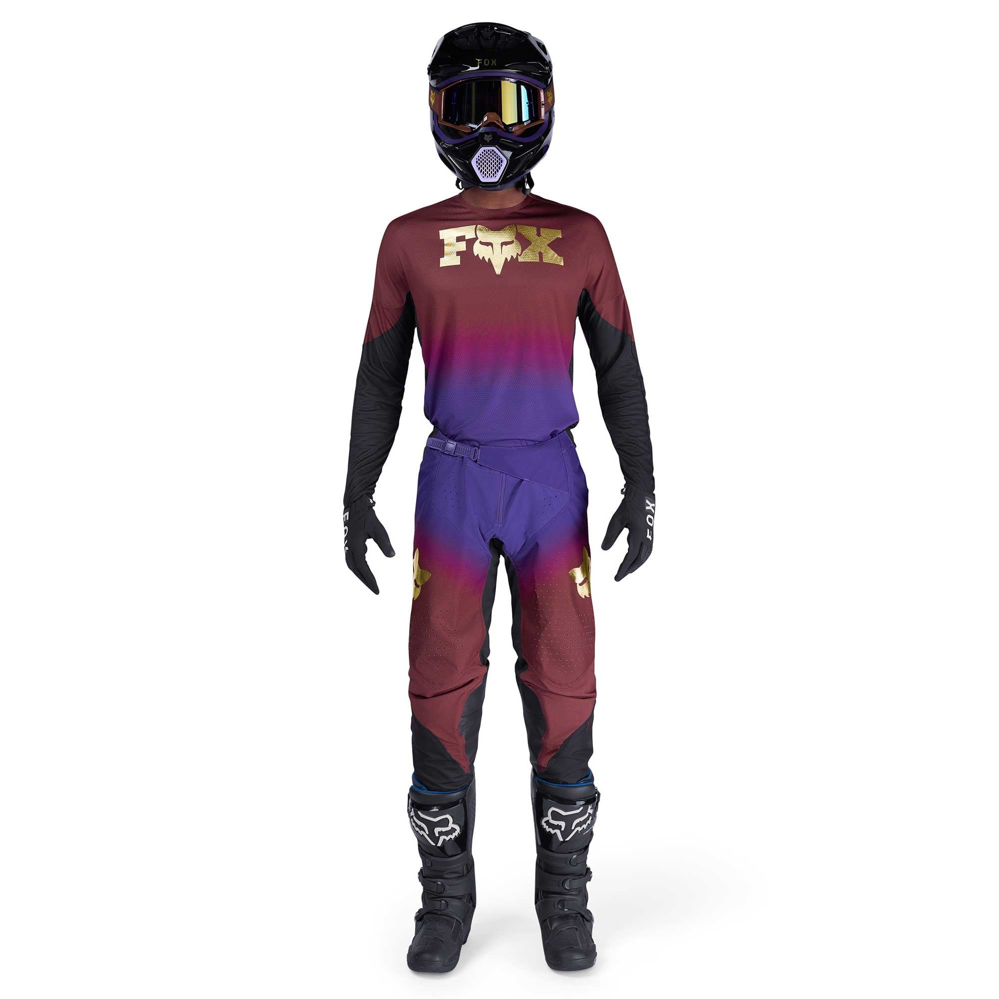 FOX Racing MX Jersey & Pant Kit Deal - 360 DRIP (Rust/Purple/Black)