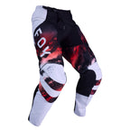 FOX Racing MX Jersey & Pant Kit Deal - 180 KAIROS (White/Fluo Red/Black)