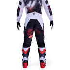 FOX Racing MX Jersey & Pant Kit Deal - 180 KAIROS (White/Fluo Red/Black)