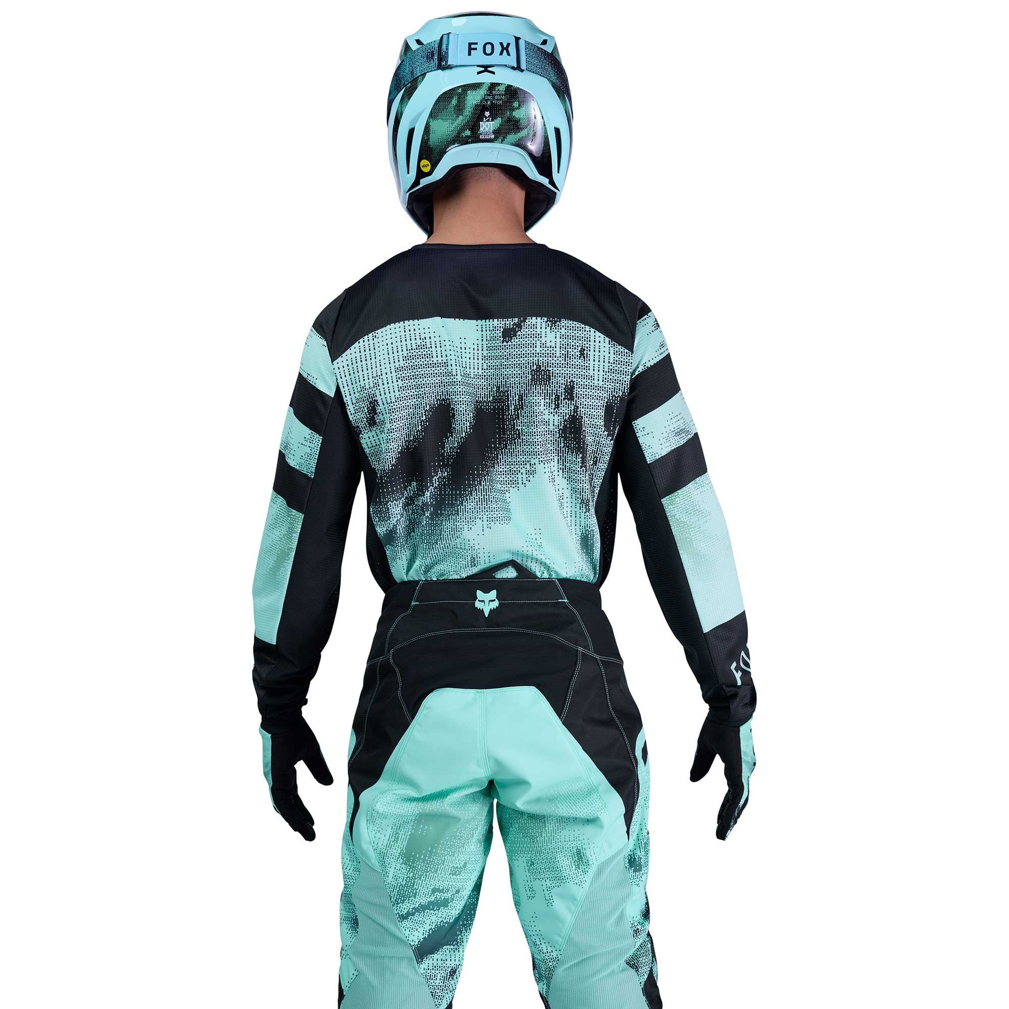 FOX Racing MX Jersey & Pant Kit Deal - 180 KAIROS (Turquoise/Teal/Black)