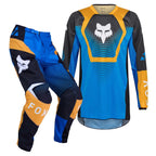 FOX Racing MX Jersey & Pant Kit Deal - 180 COLLECT (Blue/Tangerine/Black)
