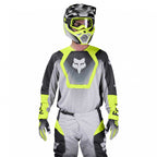 FOX Racing MX Jersey & Pant Kit Deal - 180 COLLECT (Grey/Fluo Yellow/Black)
