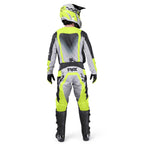 FOX Racing MX Jersey & Pant Kit Deal - 180 COLLECT (Grey/Fluo Yellow/Black)