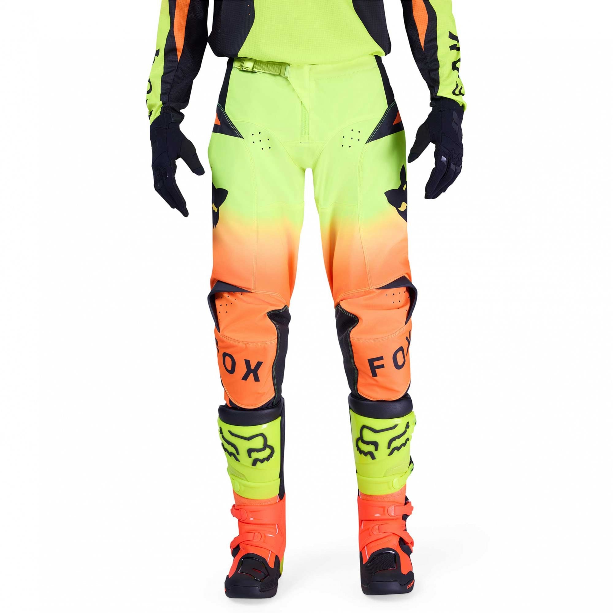 FOX Racing MX Jersey & Pant Kit Deal - 180 SHIELD (Fluo Yellow/Orange/Black)