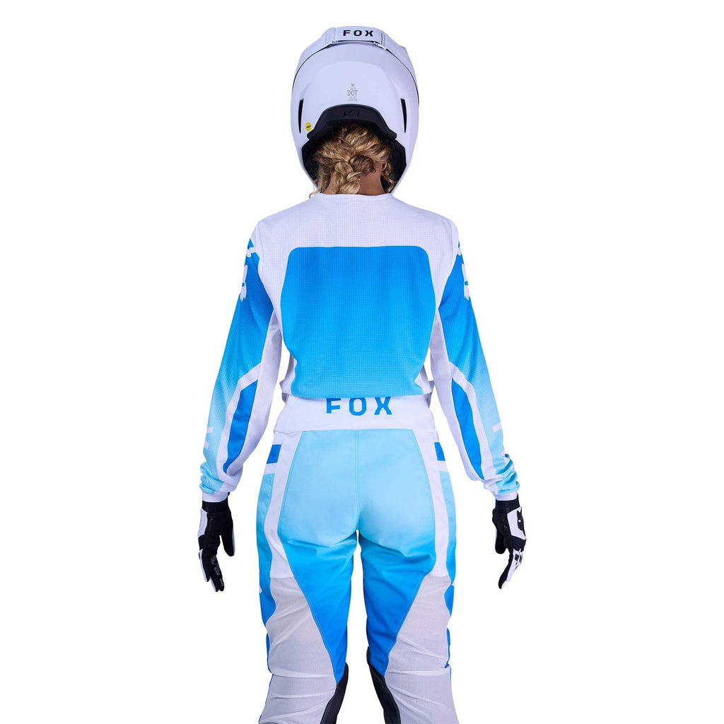 FOX Racing Women's MX Jersey & Pant Kit Deal - 180 SHIELD (White/Blue)