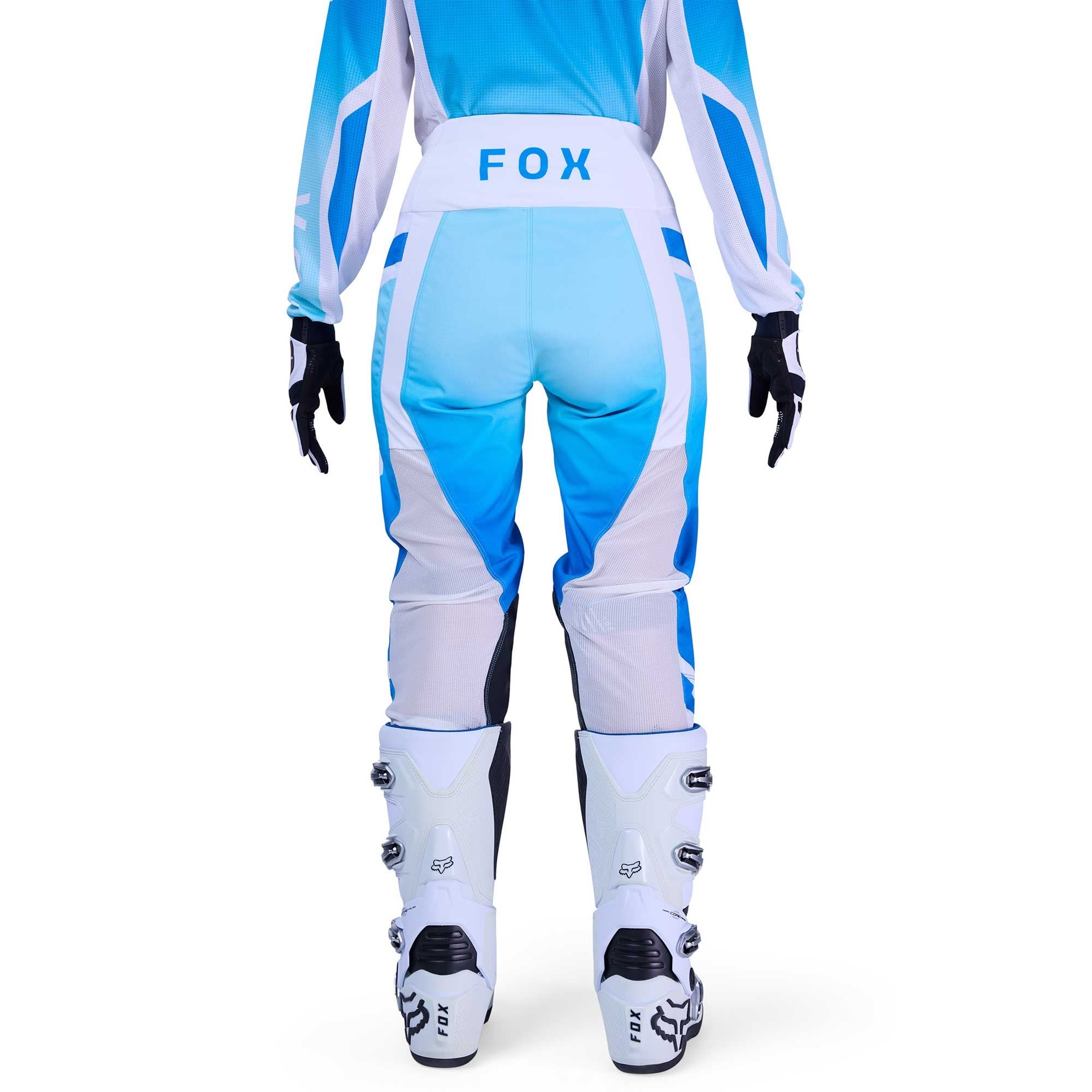 FOX Racing Women's MX Jersey & Pant Kit Deal - 180 SHIELD (White/Blue)