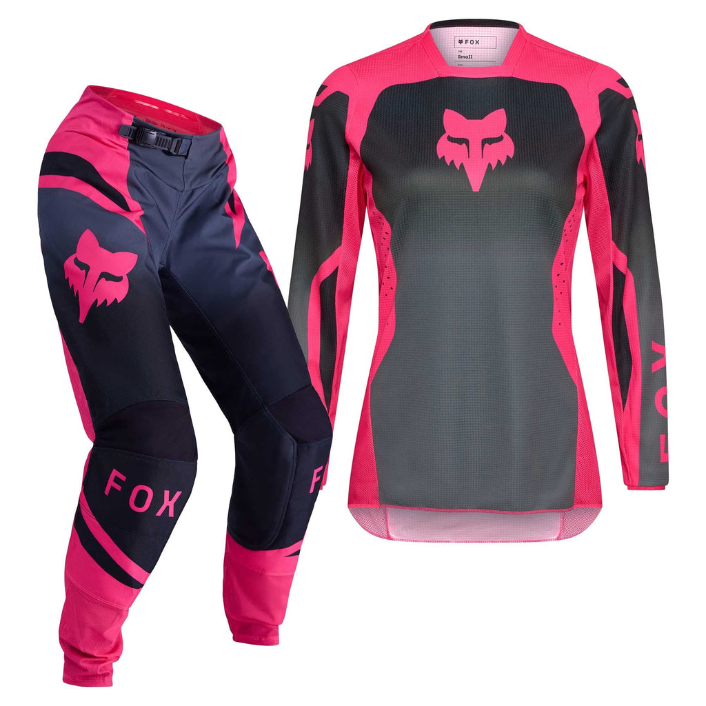 FOX Racing Women's MX Jersey & Pant Kit Deal - 180 SHIELD (Black/Pink)