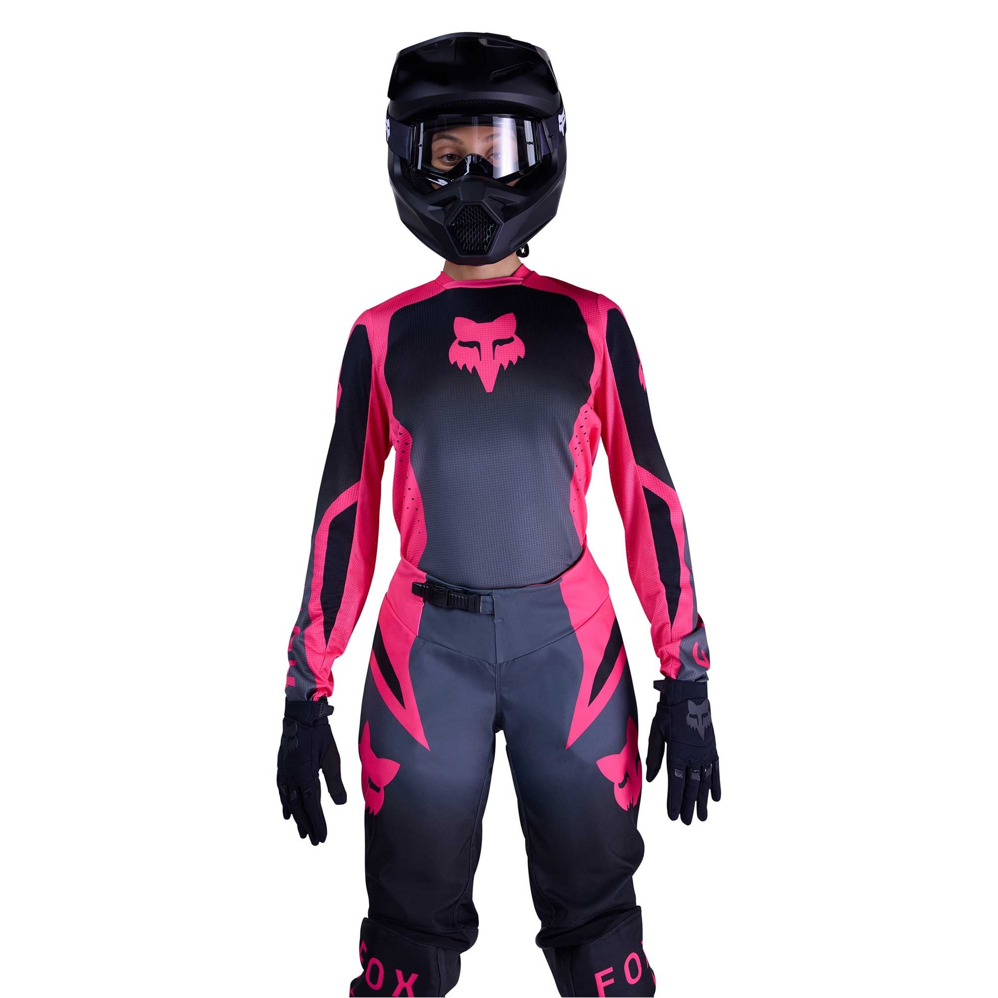 FOX Racing Women's MX Jersey & Pant Kit Deal - 180 SHIELD (Black/Pink)