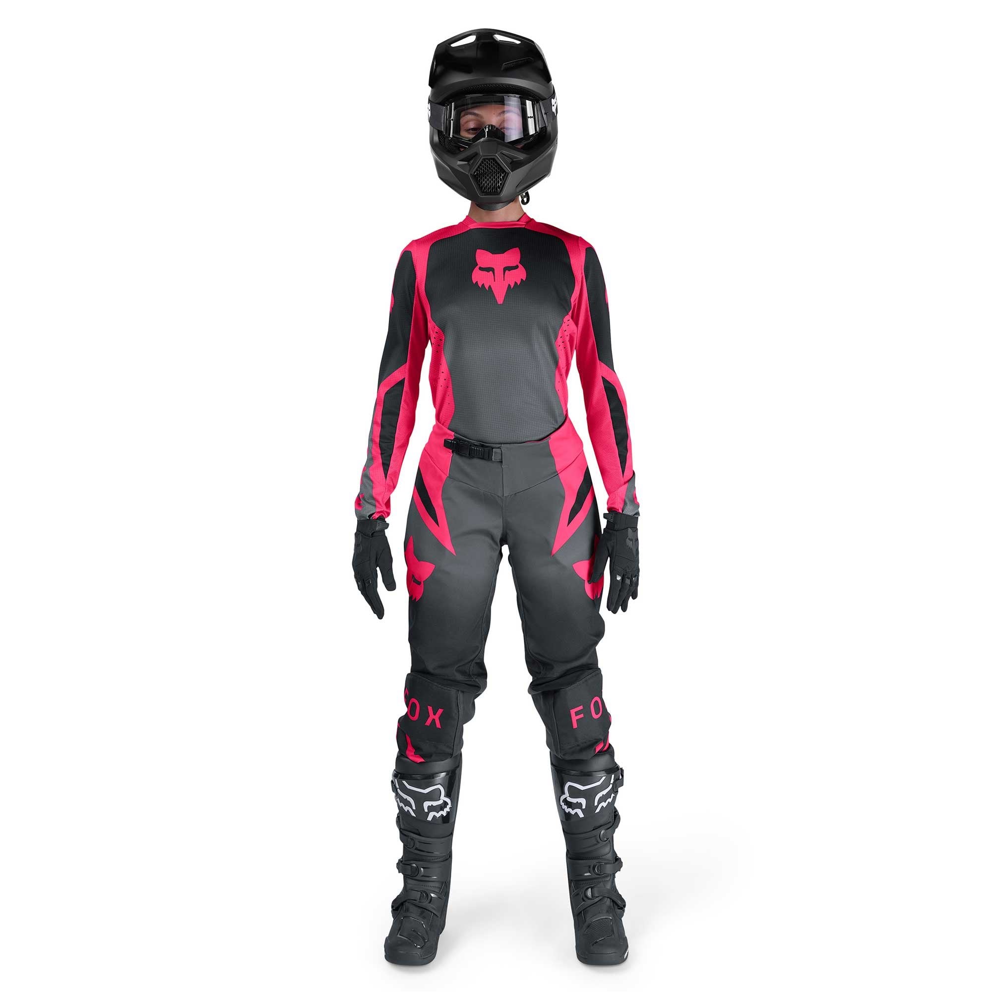 FOX Racing Women's MX Jersey & Pant Kit Deal - 180 SHIELD (Black/Pink)
