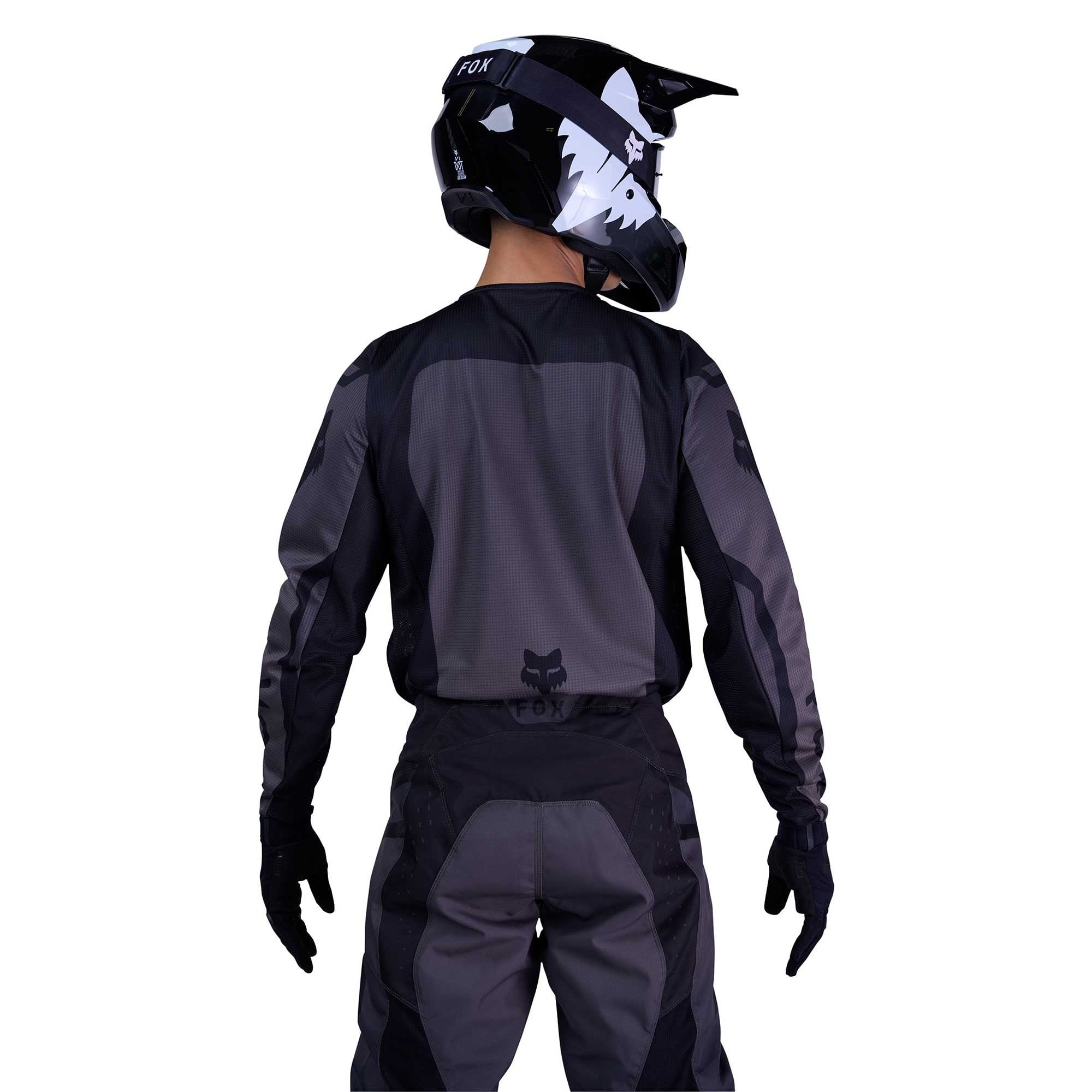 FOX Racing MX Jersey - 180 SHIELD (Black/Dark Grey)