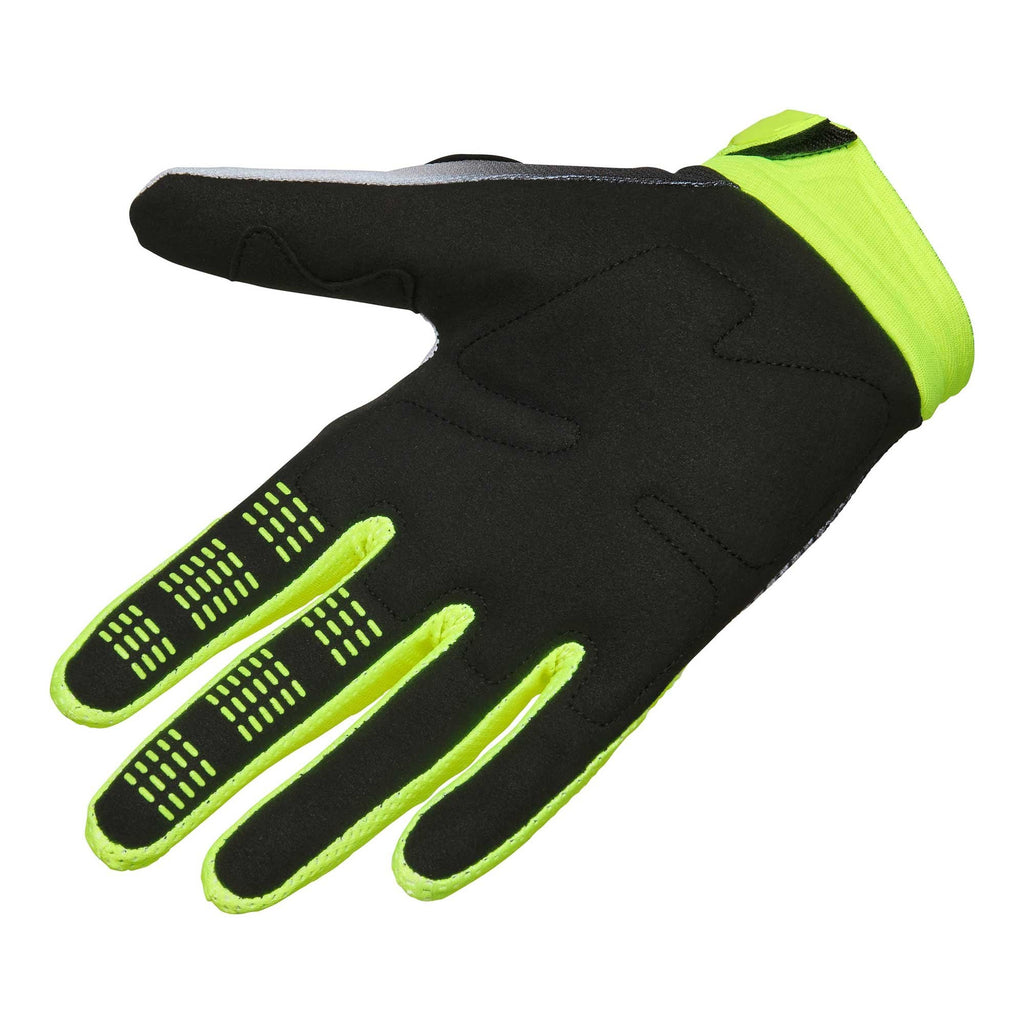 FOX Racing MX | Enduro | MTB Gloves - 180 COLLECT (Grey/Fluo Yellow/Black)