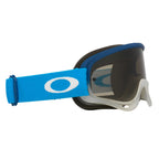 Oakley O-Frame Goggles (Team Blue) - Dark Grey Lens