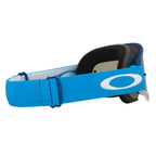 Oakley O-Frame Goggles (Team Blue) - Dark Grey Lens