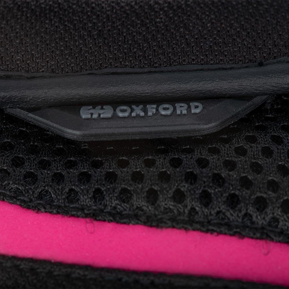 Oxford (2025) Women's Motorcycle Gloves - Brisbane Air Short (Black/Pink)