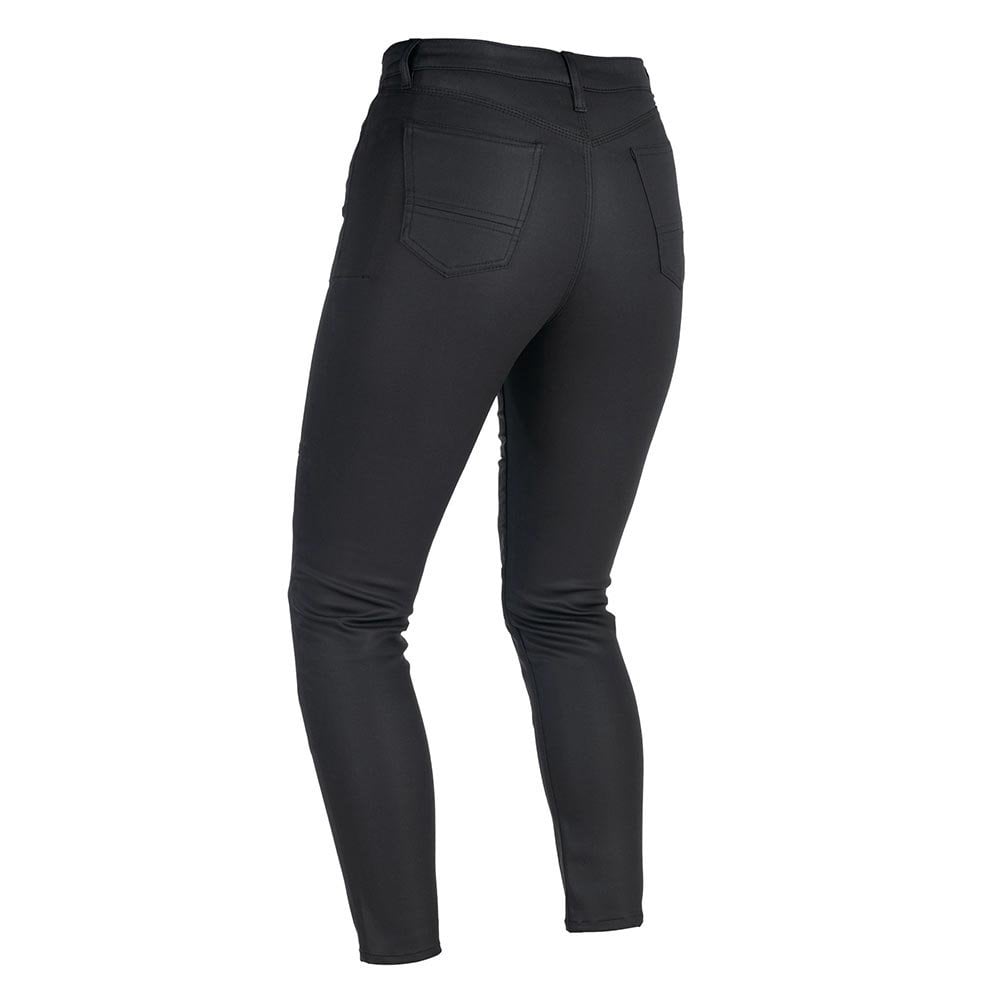 Oxford (2025) Women's Motorcycle Jegging - Armourlite (AA) Single Layer (Waxed Black) *Regular Leg*