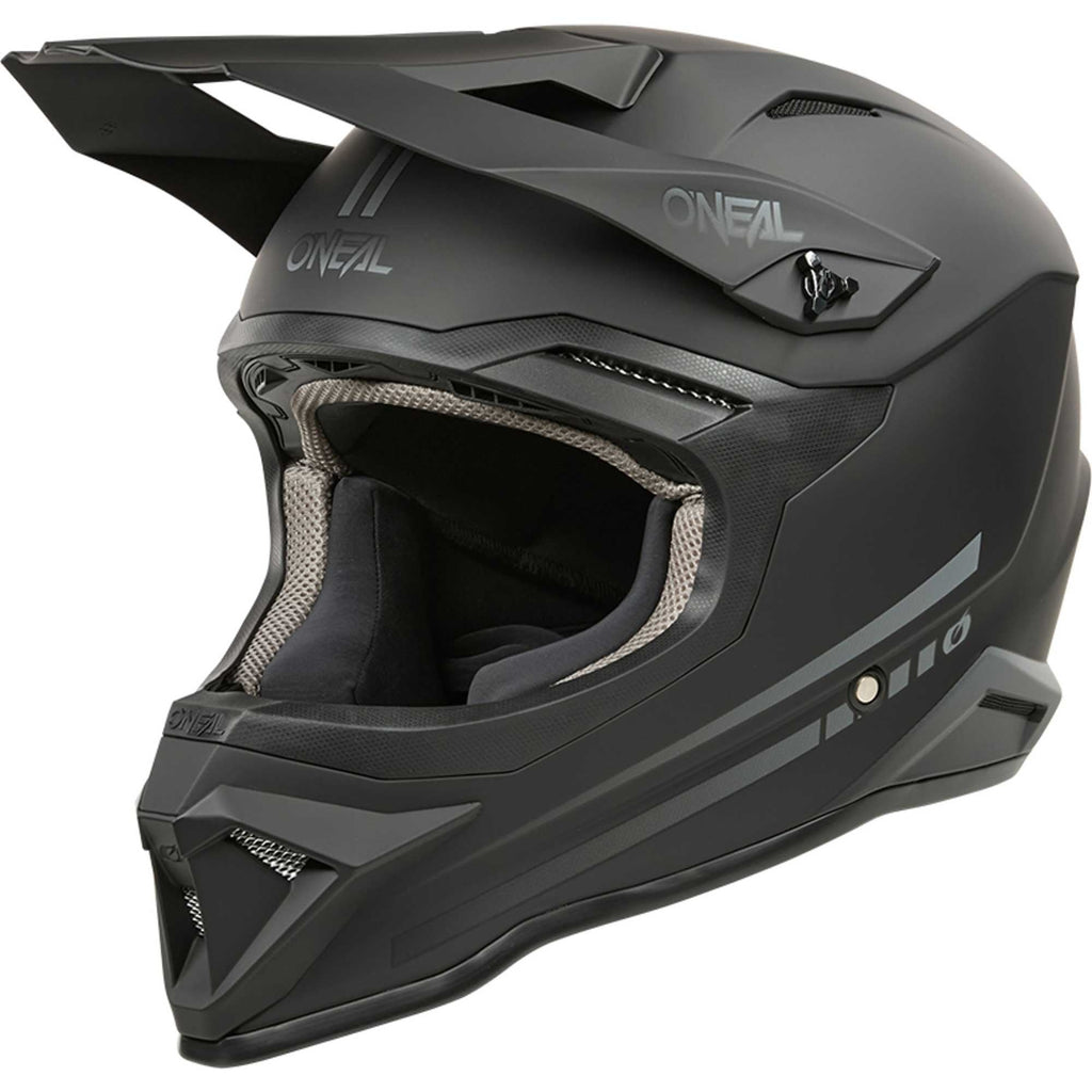 O'Neal (MX26) Helmet - 1SRS - SOLID (Matte Black)