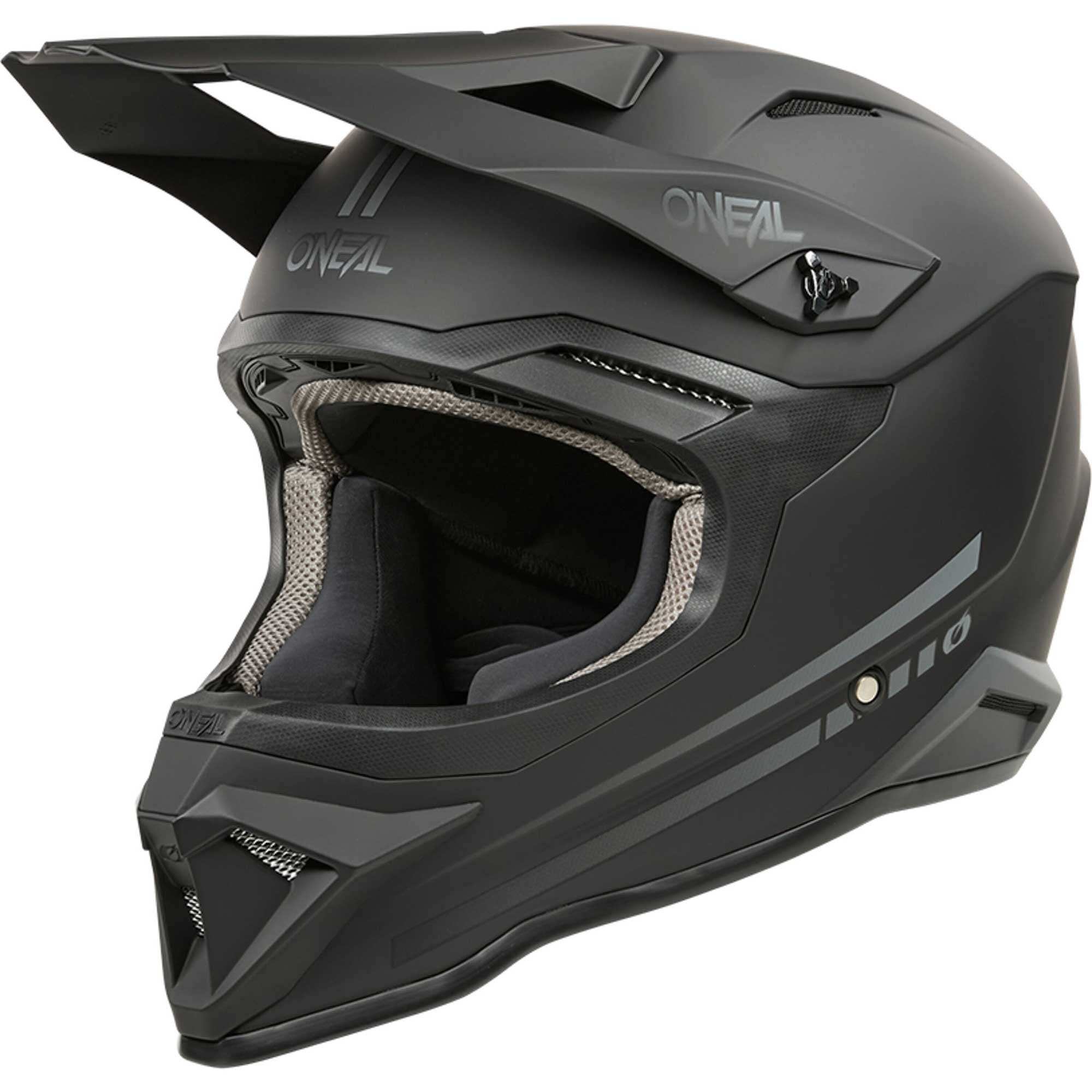 O'Neal (MX26) Helmet - 1SRS - SOLID (Matte Black)