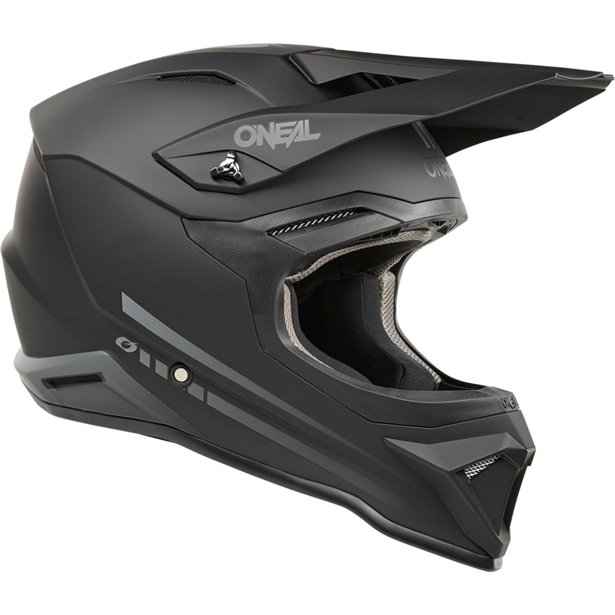 O'Neal (MX26) Helmet - 1SRS - SOLID (Matte Black)
