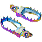 Zeta - Foot Pegs - MAX - KTM SX/SXF 125-450 23-27, EXC/EXCF 125-450 24-27, Husqvarna TC/FC 125-450 23-27, TE/FE 125-450 24-27, TX300 23-27, FX350/450 23-27, Gas Gas 125-500 24-27, MCF250/450 FACTORY 23-27