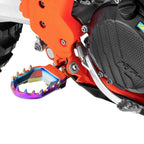 Zeta - Foot Pegs - MAX - KTM SX/SXF 125-450 23-27, EXC/EXCF 125-450 24-27, Husqvarna TC/FC 125-450 23-27, TE/FE 125-450 24-27, TX300 23-27, FX350/450 23-27, Gas Gas 125-500 24-27, MCF250/450 FACTORY 23-27