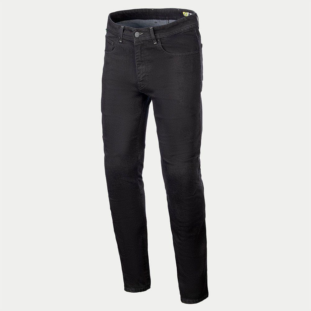 Alpinestars Radium V2 Motorcycle Denim Jeans (Black Rinse)