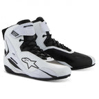 Alpinestars Women's Faster-4 Motorcycle Riding Shoes (White/Black)
