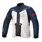 Alpinestars ST-7 2L Gore-Tex Laminate Motorcycle Touring | Adventure Jacket (Ice Grey/Dark Blue/Black)