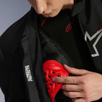 Alpinestars SMX WP Motorcycle Sports Textile Jacket (Black/White/Bright Red)