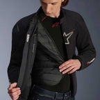 Alpinestars SMX WP Motorcycle Sports Textile Jacket (Black/White/Bright Red)