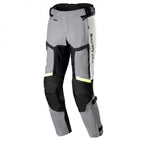 Alpinestars Bogota 4 Seasons Pro Drystar Motorcycle Adventure Textile Pant (Ice Gray/Dark Gray/Fluo) *Regular Leg*