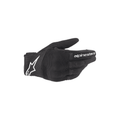 Alpinestars Copper Motorcycle Short Textile Gloves (Black/White)
