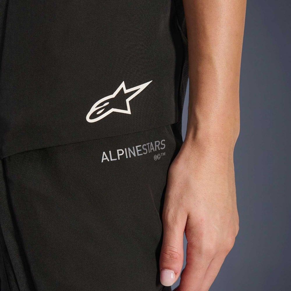 Alpinestars Women's Andes Drystar V4 Motorcycle Textile Pant (Black)
