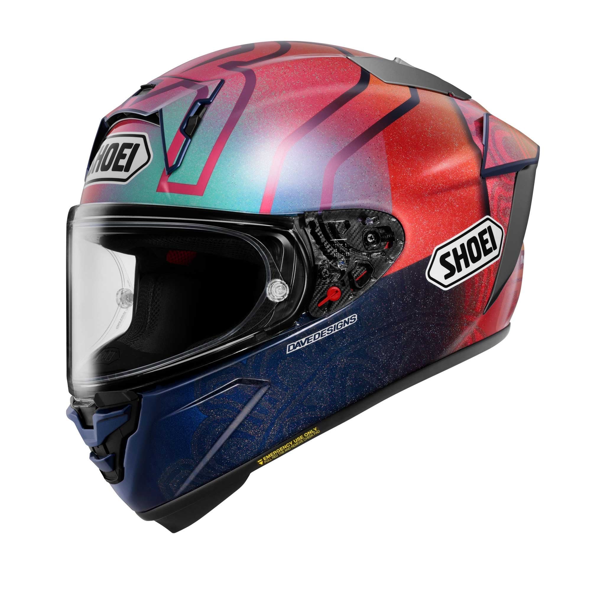 Shoei X-SPR PRO Marquez Holi TC-1 Motorcycle Race Helmet