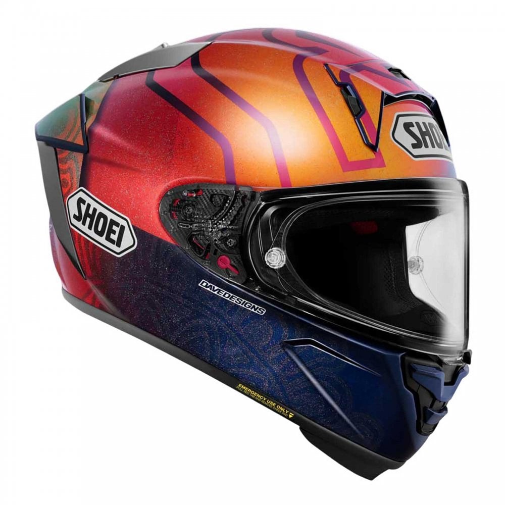 Shoei X-SPR PRO Marquez Holi TC-1 Motorcycle Race Helmet