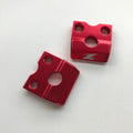 Zeta - Front Brake Hose Clamp - CR80/85 96-07, CRF150 07-24, CR125/250 90-03, CRF450 02-03, XR250-400 95-08 (Red)