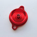 Zeta - Oil Filter Cover - KXF250 05-24, KXF250XC 21-24, RMZ250 05-06 (Red)