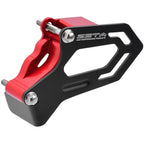 Zeta - Drive Cover w/Case Saver - CRF450 21-26, CRF450RX 21-26 (Red)