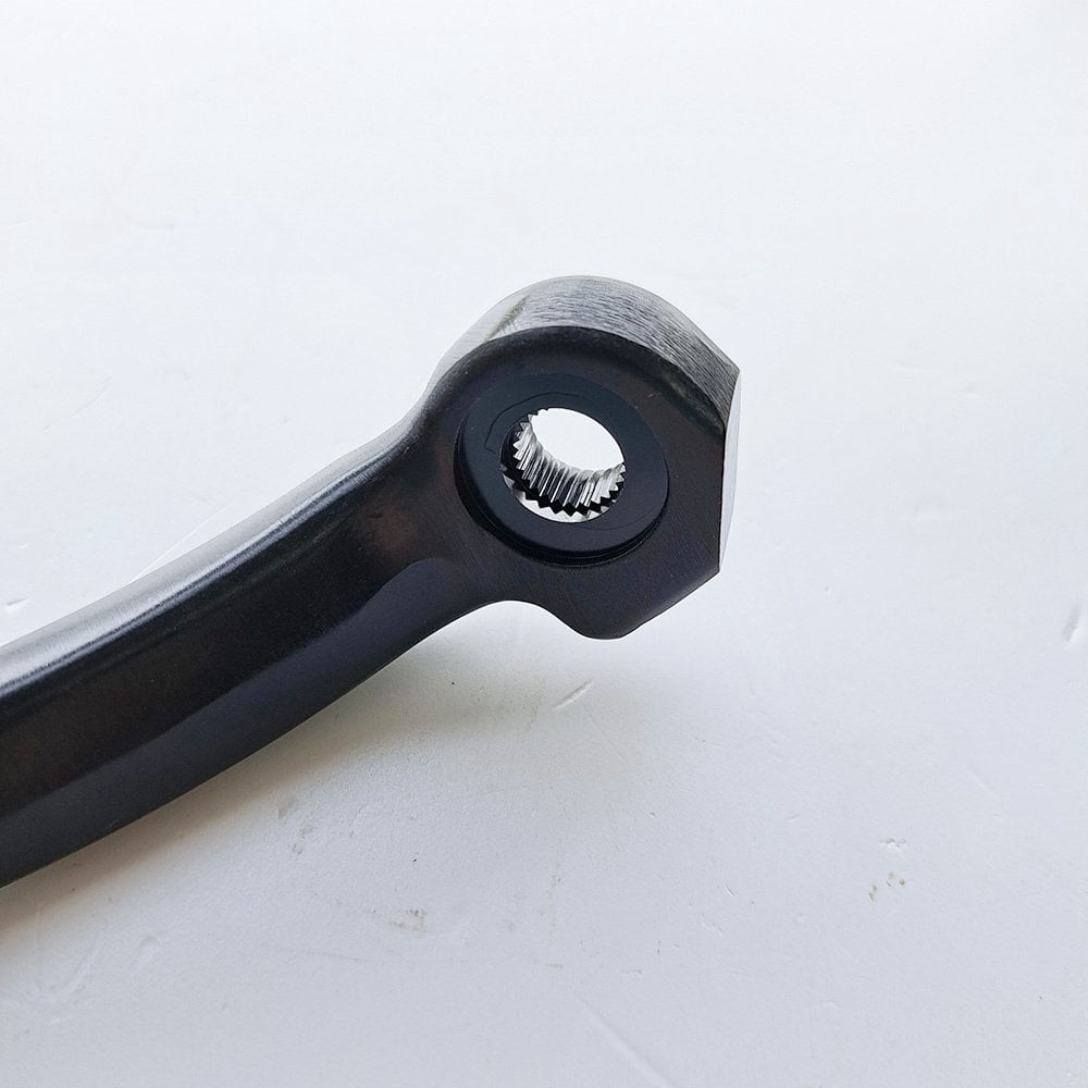 Zeta - Gear Lever - GPF501 - KTM SX85 18-27, SX125/150 17-22, EXC150 17-23, XC-W125/150 17-22, Husqvarna TC85 18-27, TC125 17-22, TE150 17-23, TX125 17-23, Gas Gas MC85 21-27, MC125 21-23 - Black w/Orange